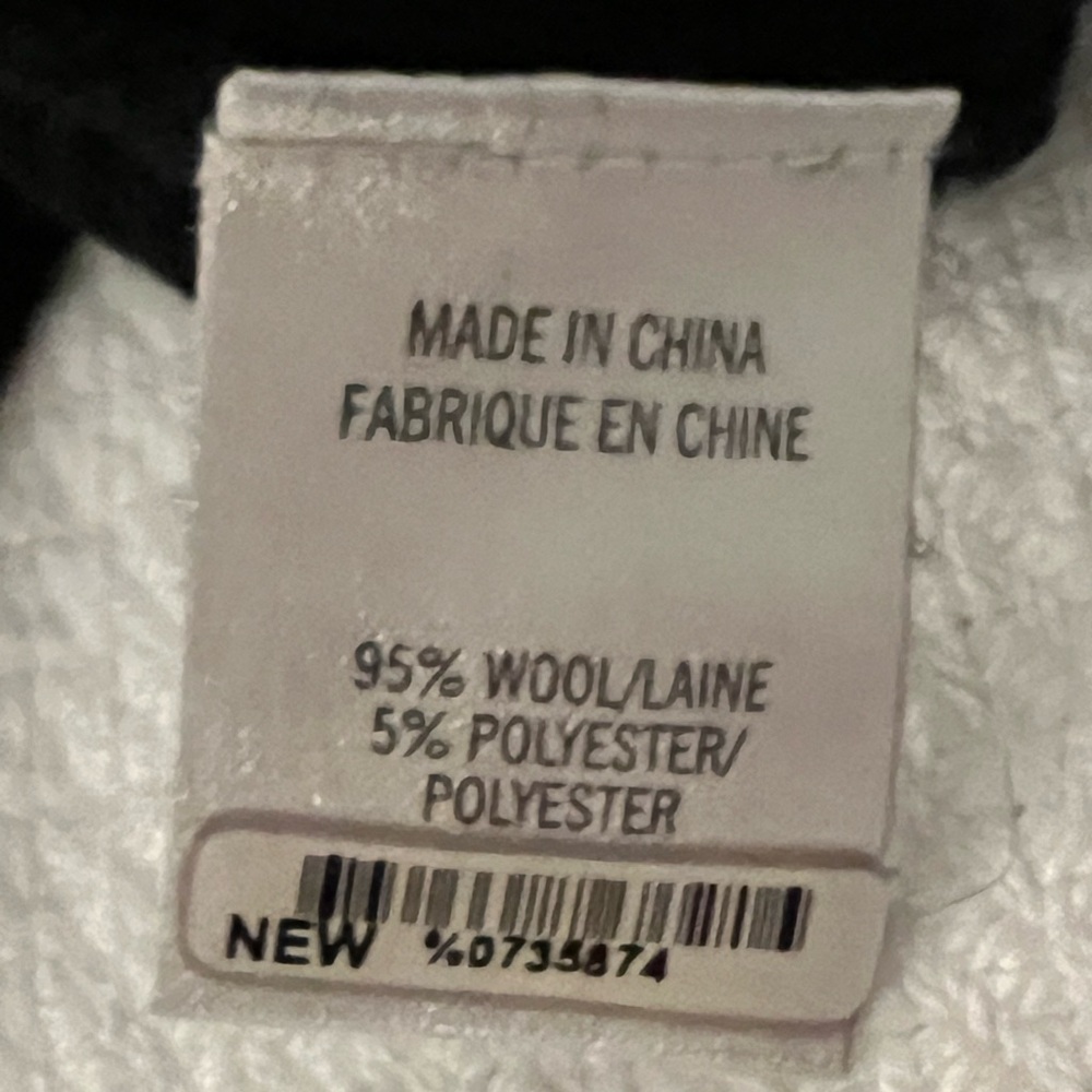 Gray and Blue Printed Cashmere Sweater - Picture 5 of 6